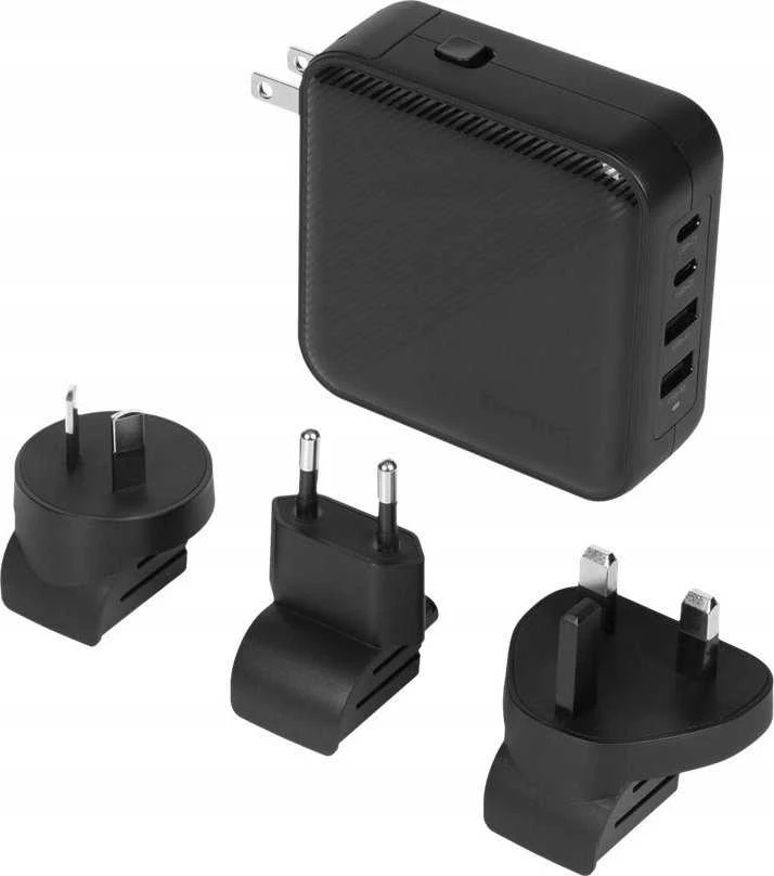 TARGUS 100W Gan Charger Multi prievadas su kelioniniais adapteriais