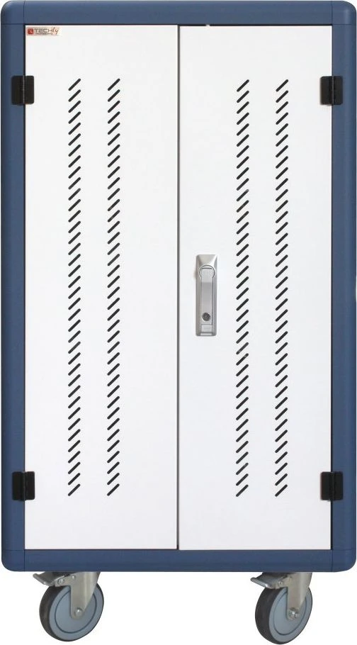 Techly I-CABINET-30DTY, P/N: 108705 – mobili 30 vietų stotelė nešiojamųjų kompiuterių, planšečių ir kitų įrenginių saugojimui ir įkrovimui