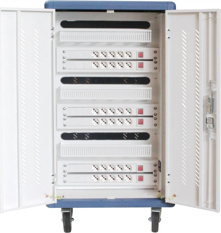 Techly I-CABINET-30DTY, P/N: 108705 – mobili 30 vietų stotelė nešiojamųjų kompiuterių, planšečių ir kitų įrenginių saugojimui ir įkrovimui