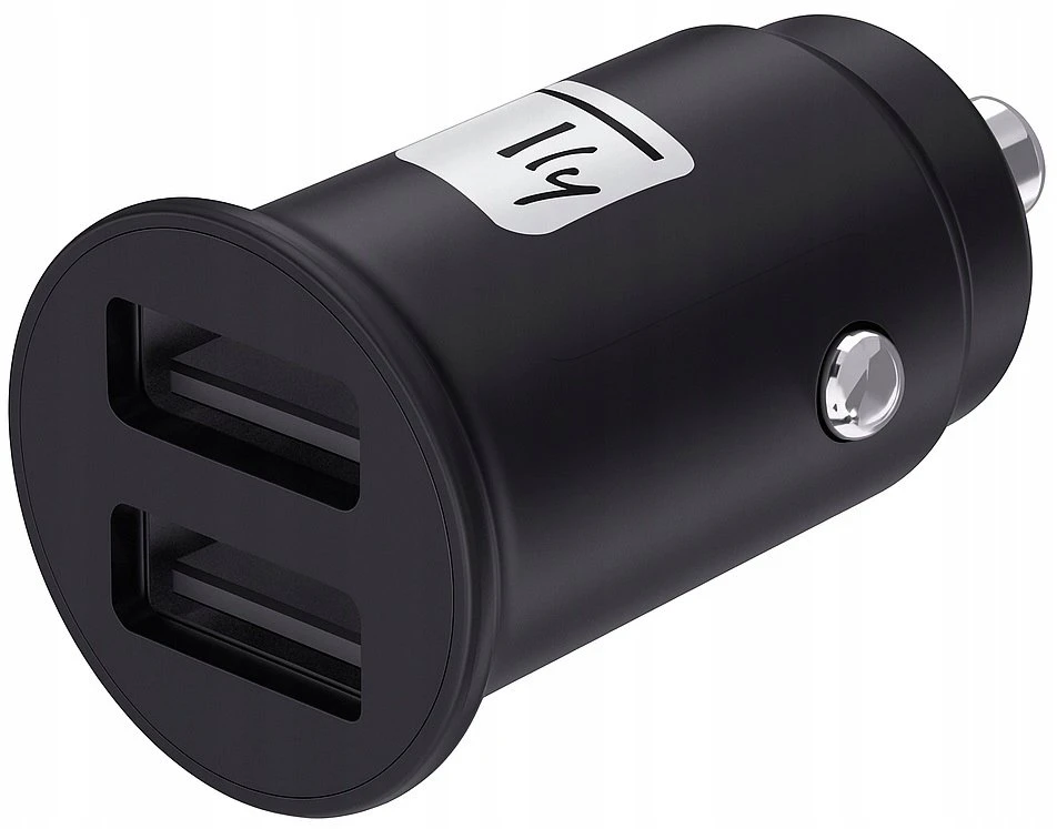 Techly Įkroviklis Automobilinis įkroviklis 2x USB-A 24W/4.8A 5V
