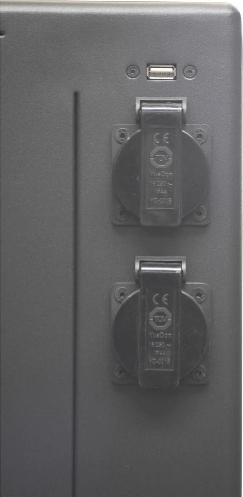 Techly 108712 Įkrovimo stotelė, 80 lizdų, USB-A 5V 2.1A, 4 lentynos