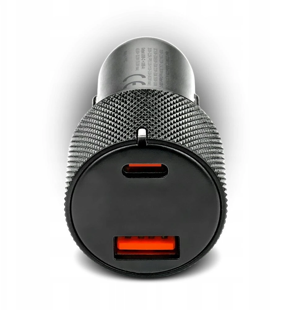 Automobilinis įkroviklis everActive CC-50Q USB QC3.0 + USB-C PD 75W
