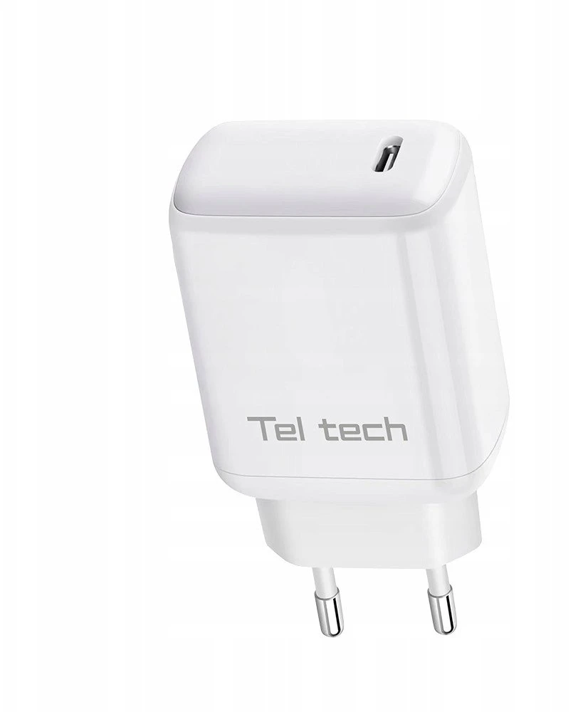 Teltech Įkroviklis jungiama į tinklą TYP-C 30W balta TCH-04