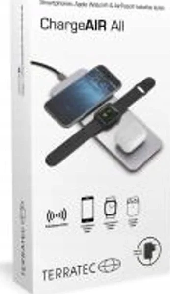 Terratec ChargeAIR All Universalus Aliuminis Belaidis įkrovimas Vidaus