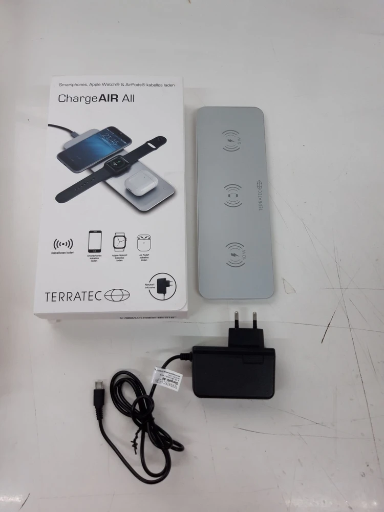 Terratec ChargeAIR All Universalus Aliuminis Belaidis įkrovimas Vidaus
