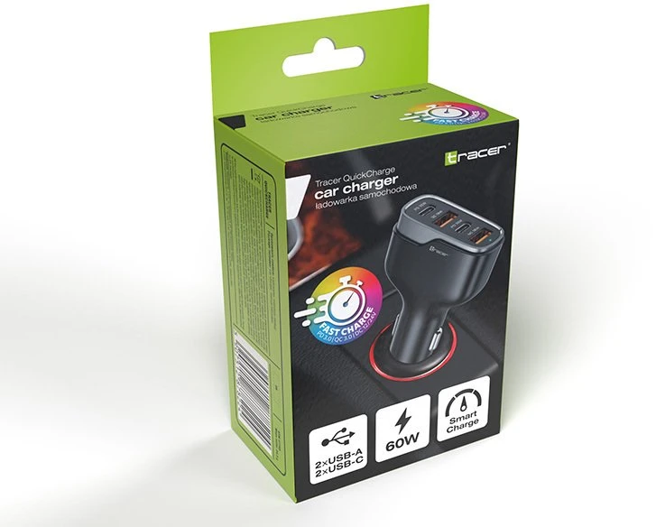 Tracer greitasis įkroviklis 60 W
