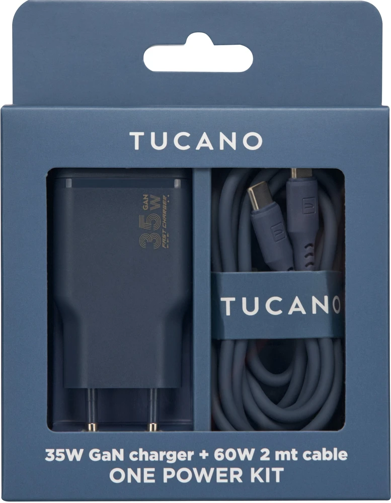 Įkroviklis Tucano One power kit 35W GAN charger (MA-ONEPOWKIT-B)