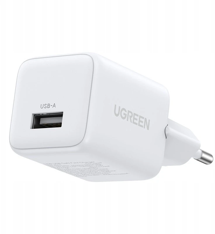 Įkroviklis jungiama į tinklą Ugreen X518 USB-C, GaN, 18W (balta)