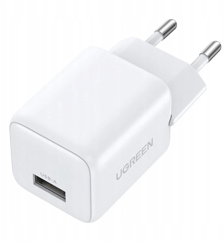 Įkroviklis jungiama į tinklą Ugreen X518 USB-C, GaN, 18W (balta)