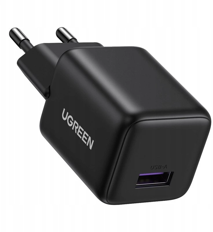 Įkroviklis jungiama į tinklą Ugreen X518 USB, GaN, 18W (juoda)