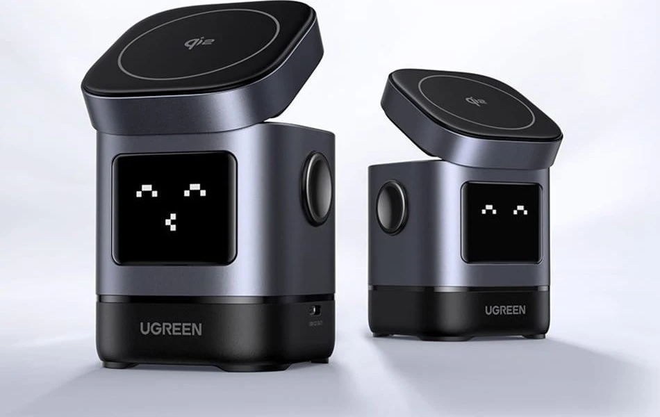 Bevielis įkroviklis UGREEN 2-in-1 Magnetic Wireless Charger