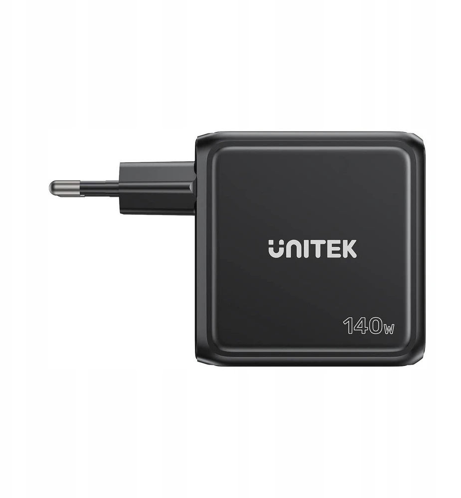 UNITEK GAN CHARGER WITH DISPLAY, 140W, 3xUSB-C