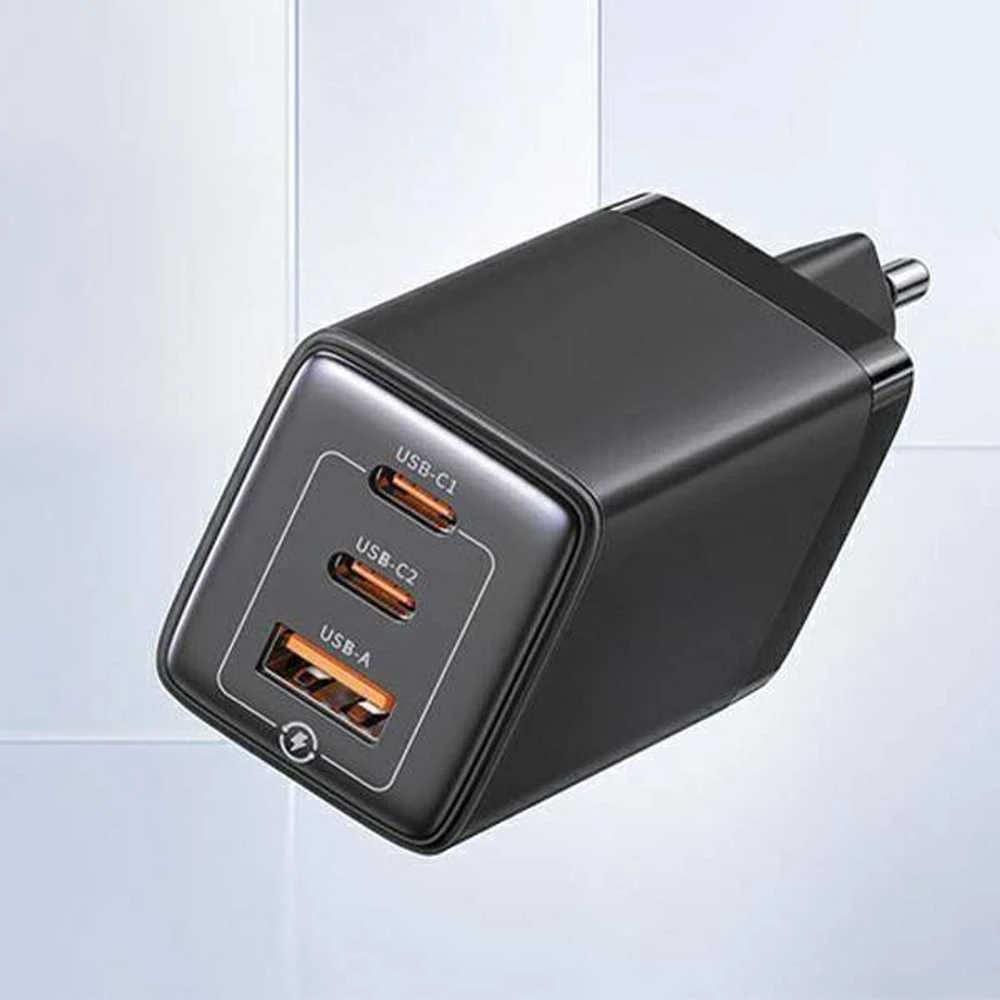USAMS CC180 65W PD QC USB A+C+C