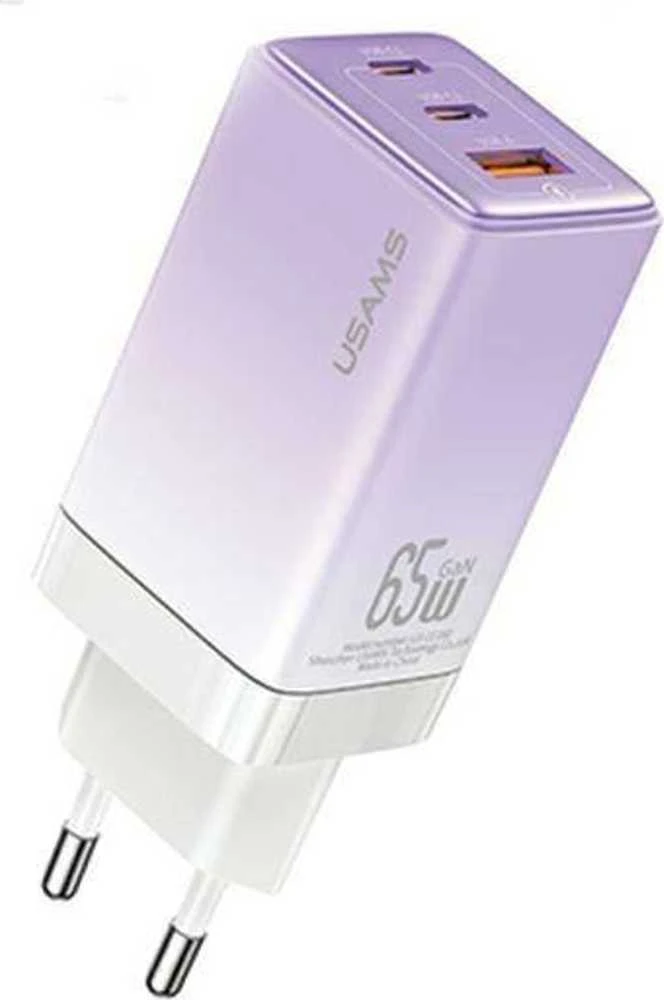 USAMS CC180 65W PD QC USB A+C+C