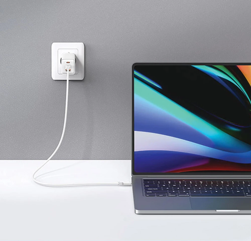 USAMS CC180 65W PD QC USB A+C+C