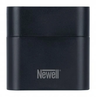 „Newell“ keturių kanalų įkroviklis ir 4 AA ličio jonų įkraunamų baterijų rinkinys – 2200 mAh