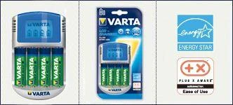Elementų kroviklis VARTA Power LCD