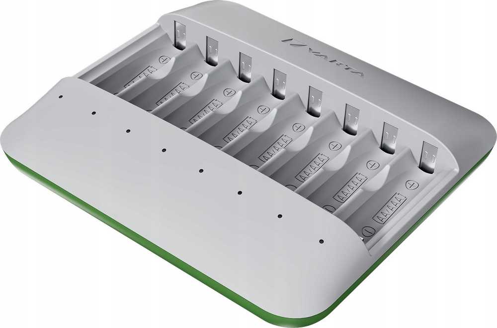 Varta Eco Charger Multi Recycled + 8 x 2100 mAh AA 57682 101 121