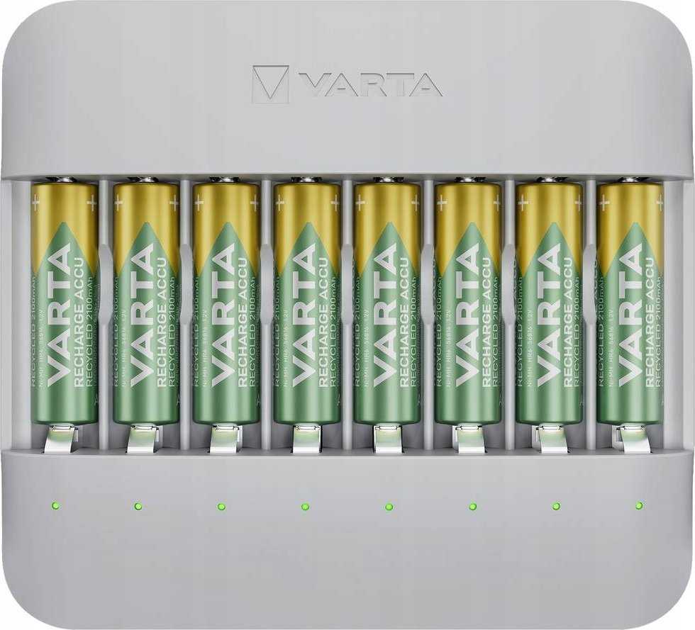 Varta Eco Charger Multi Recycled + 8 x 2100 mAh AA 57682 101 121