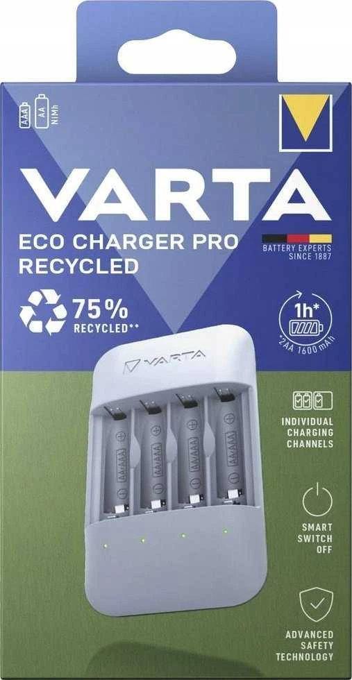 Įkroviklis Varta Eco* Charger Pro 57683 101 111