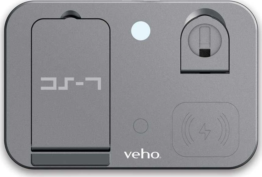 Įkroviklis Veho Veho DS-7 Qi Mobilusis telefonas/Išmanusis telefonas, Išmanusis laikrodis, Planšetė USB Type-C