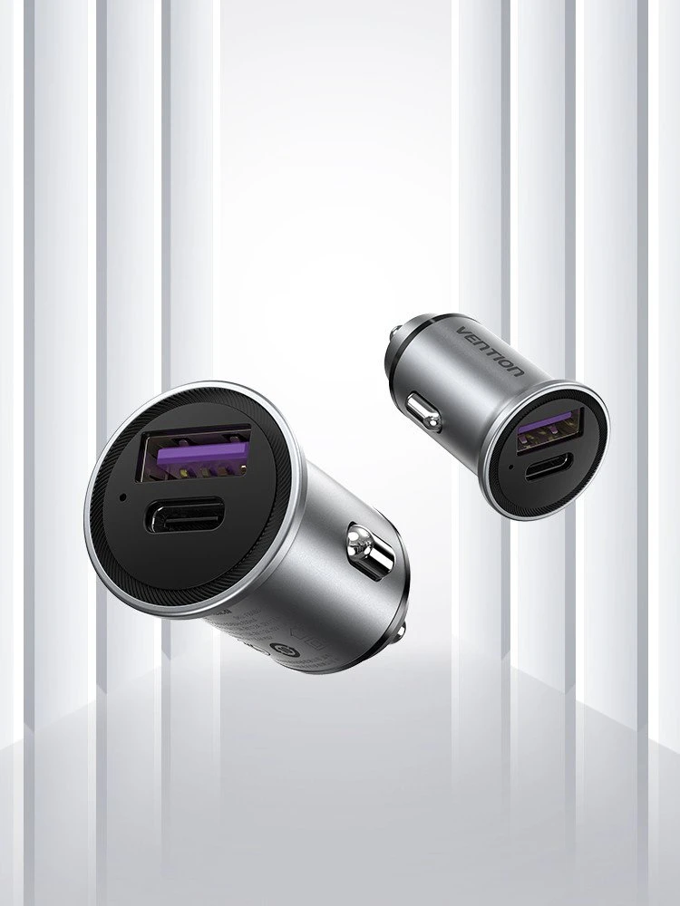 „Vention“ USB-A ir USB-C 30 W PD
