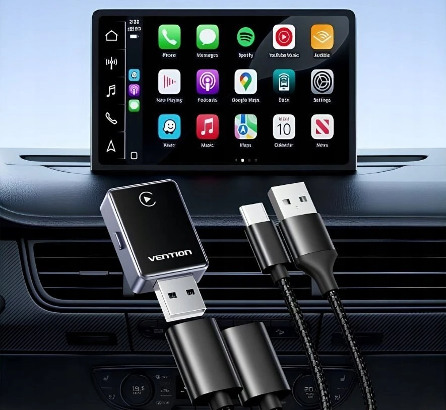 Įkroviklis Vention MOBILE ACC ADAPTER CARPLAY WRL/KRYH0 VENTION