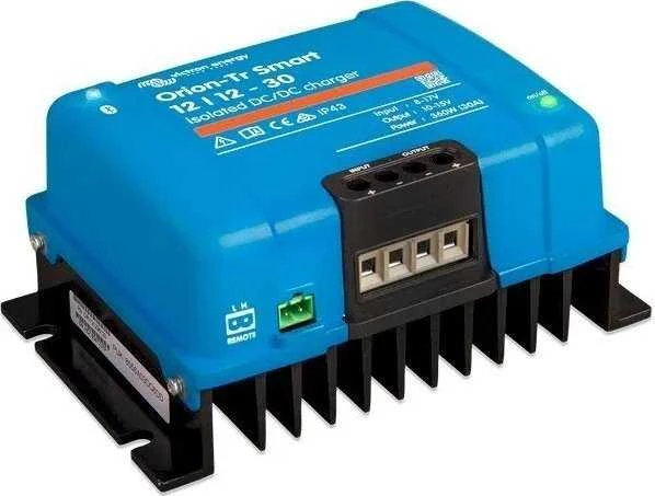 Victron Energy Izoliuotas nuolatinės srovės (DC-DC) įkroviklis Orion-Tr Smart 24/12-20A