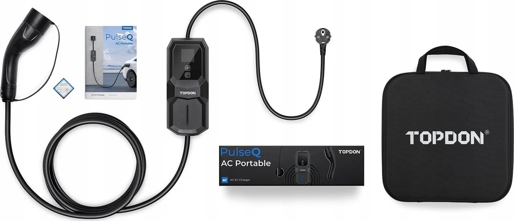 Įkroviklis Viking TOPDON mobilus įkroviklis elektromobiliams PulseQ AC Portable - 3.7kW