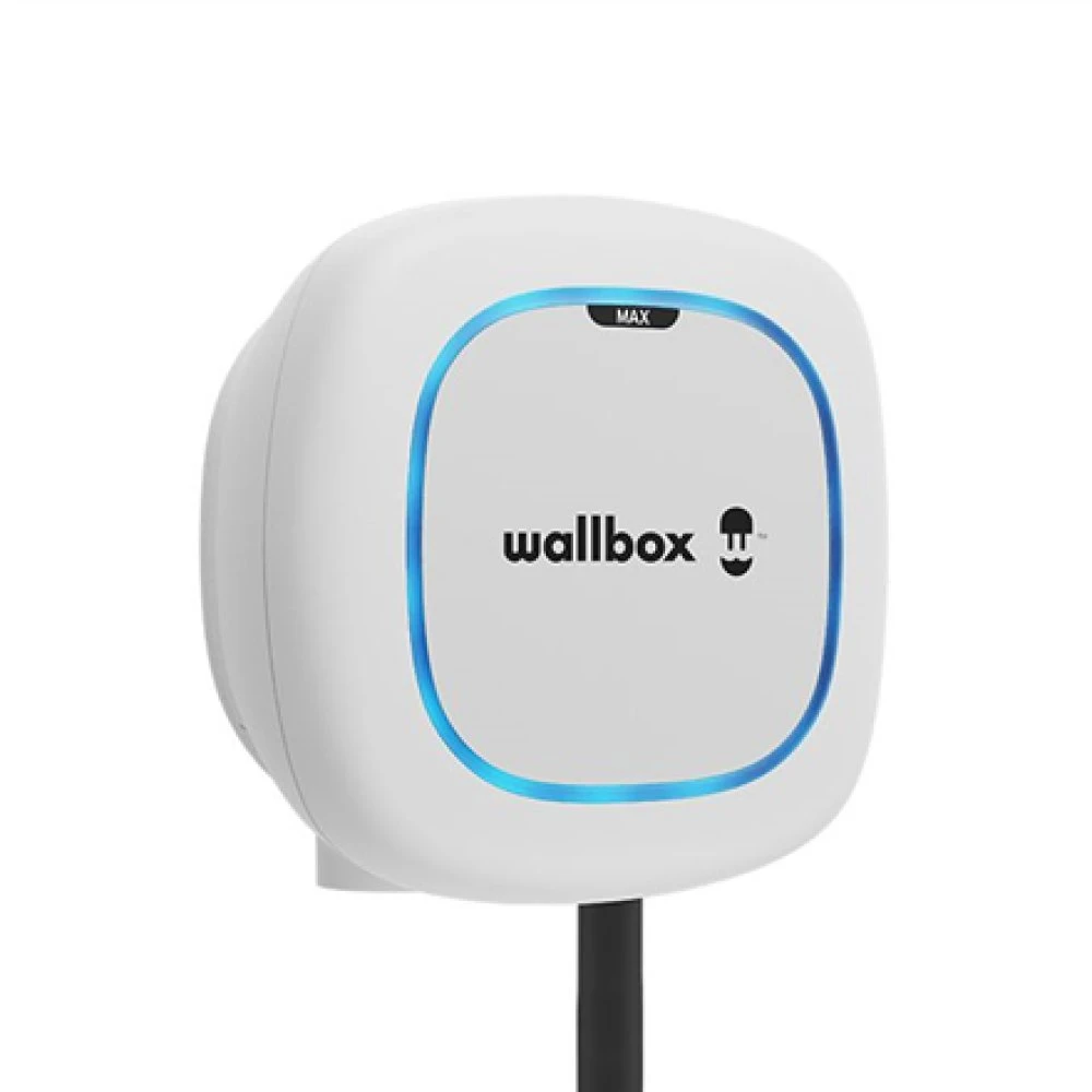 Wallbox Electric Vehicle charge | Pulsar Max | 22 kW | Wi-Fi, Bluetooth | 5 m | Baltas
