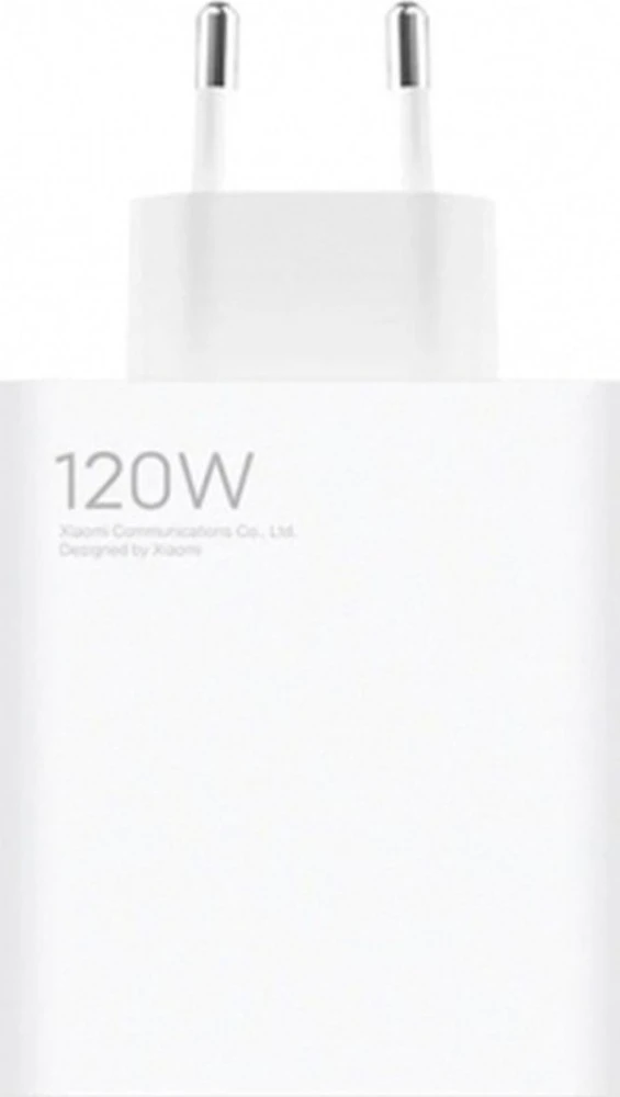 Įkroviklis Xiaomi Type-A, EU, 120 W, Baltos spalvos