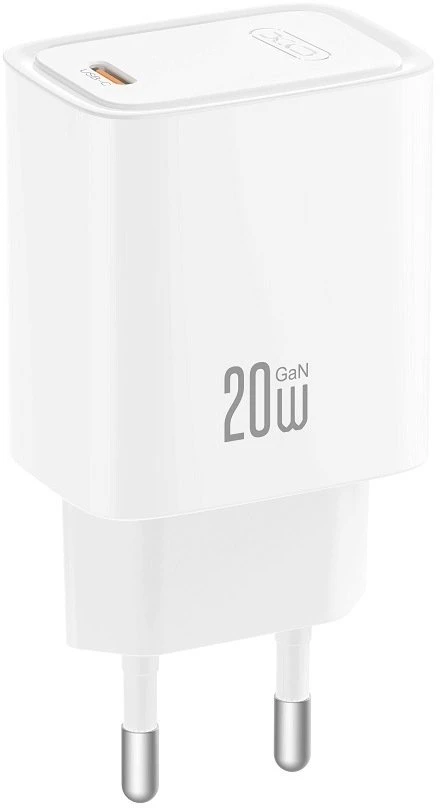 XO sieninis įkroviklis CE51 PD 20W 1x USB-C baltas