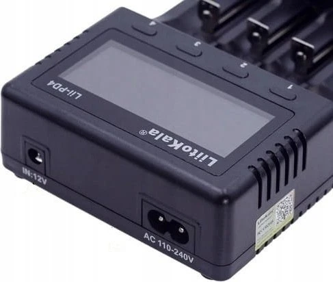 Įkroviklis Xtar 4 x Ni-MH i 1,5V Li-ion AA/AAA kroviklis do akumulatorów L4