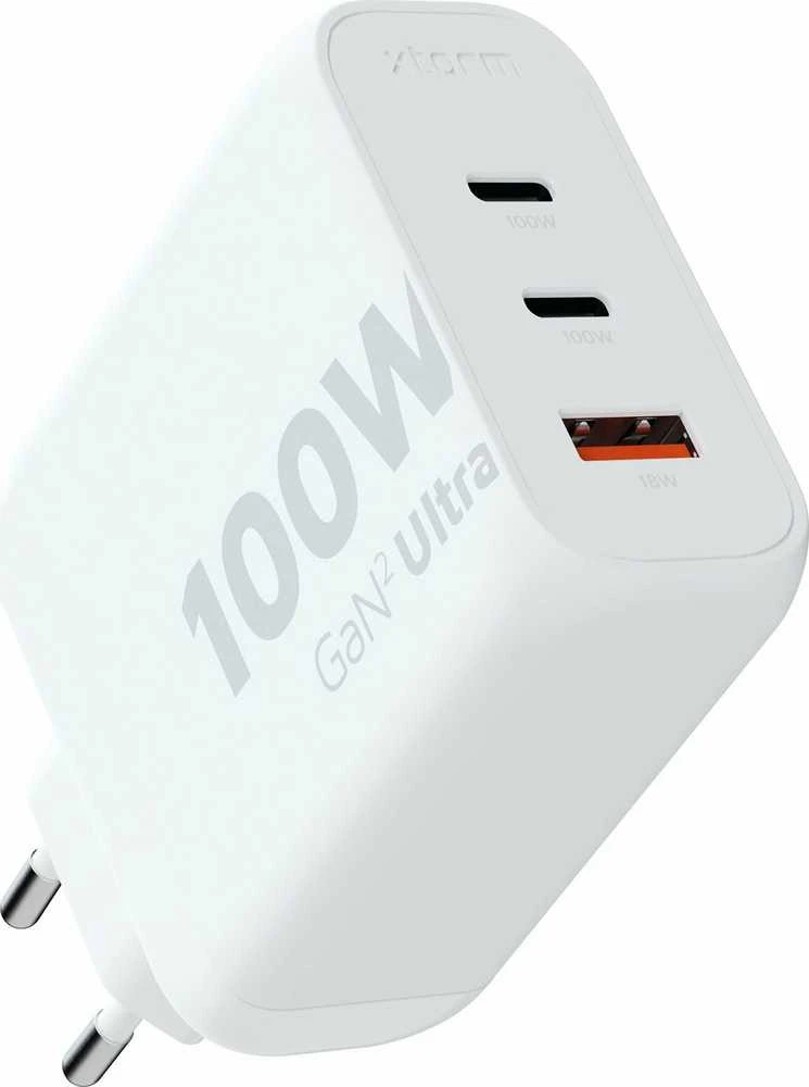 Įkroviklis Xtorm GaN2 1x USB-A 2x USB-C 100 W (XEC100)