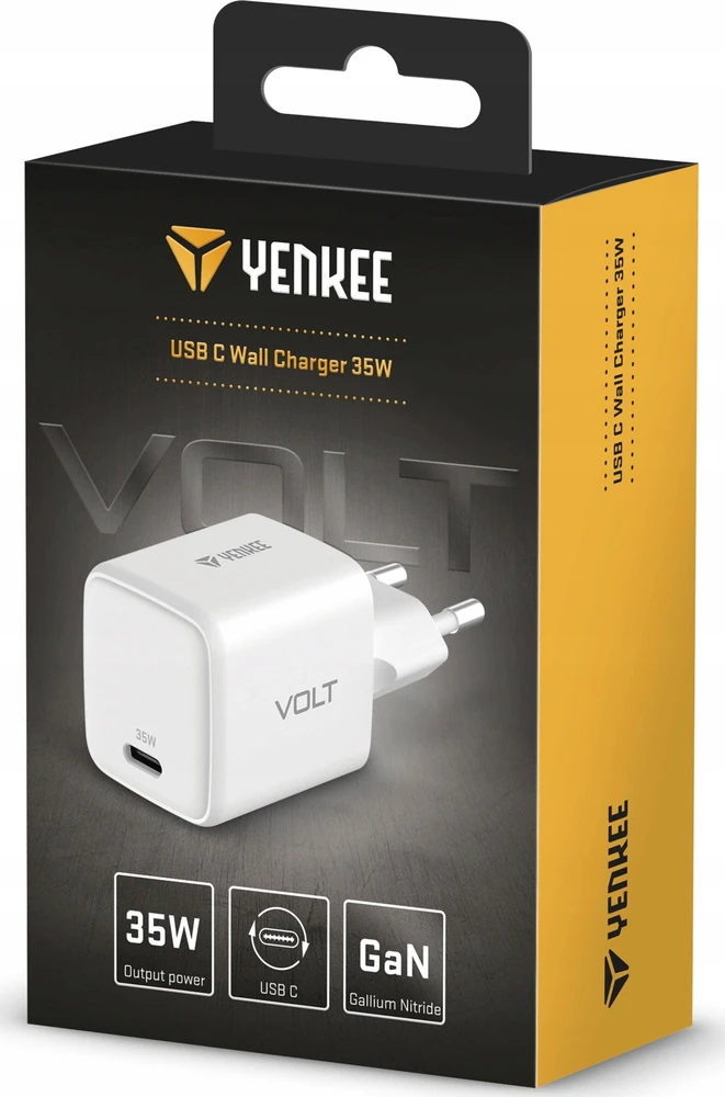 YAC G35 VOLT įkroviklis USB C 35W YENKEE