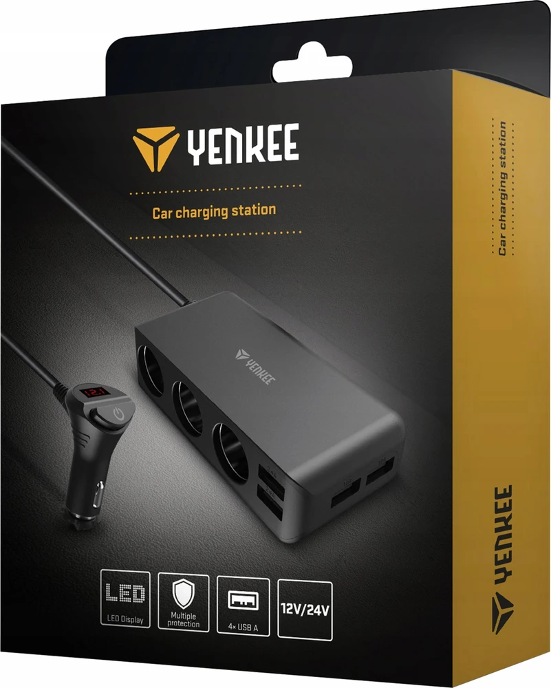 YAC 450 car charger adapter YENKEE