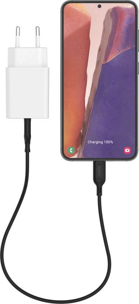 „Mophie Essentials“ USB-C 20 W PD (balta)