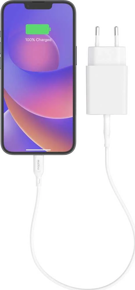 „Mophie Essentials“ USB-C 20 W PD (balta)