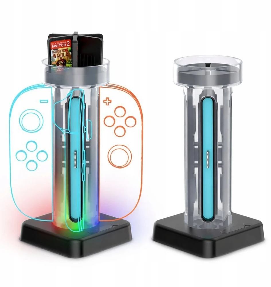 JYS Įkrovimo stotis JYS-NS2279 4 Joy-Con pultams, skirta Nintendo Switch 2, laikiklis (SB11130)