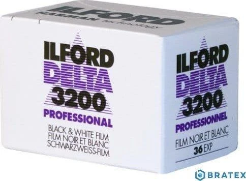 Fotojuosta Ilford Delta 3200/135/36 kadrai