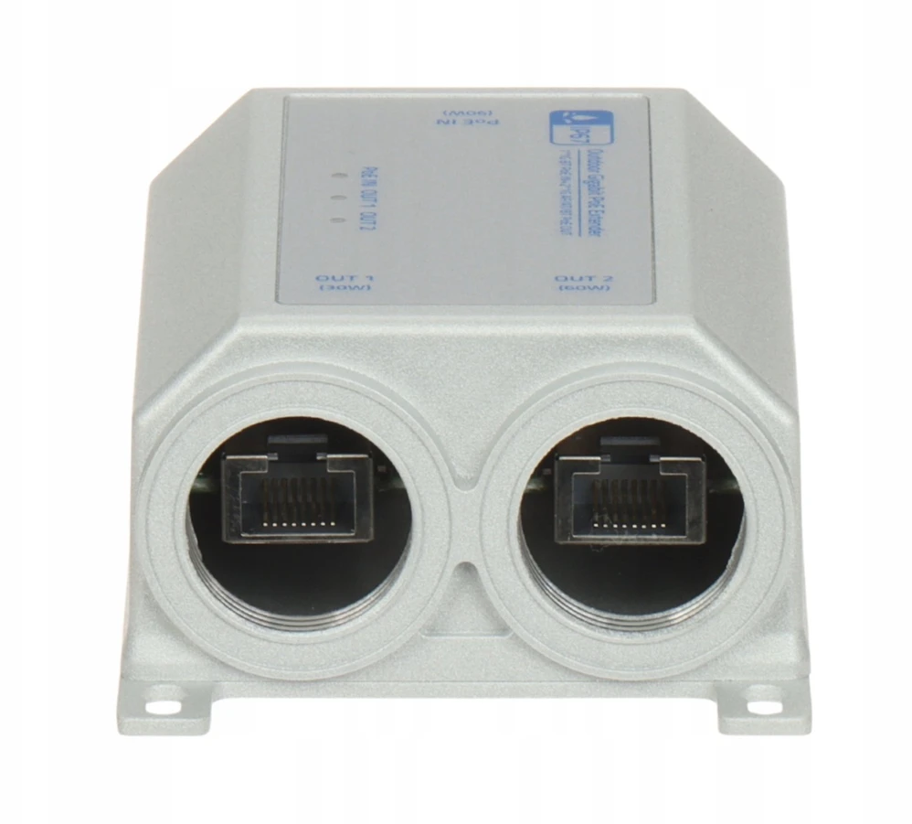 Delta Network Delta tinklas ILGINTUVAS ETHERNET+PoE SPT-POE/2-POE-1G-IP67