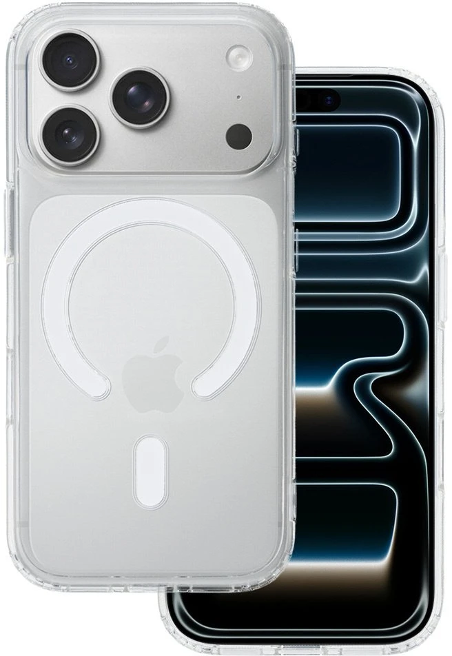 iLike Topt Acrylic Magsafe dėklas skirtas Apple iPhone 17 Pro Max skaidrus