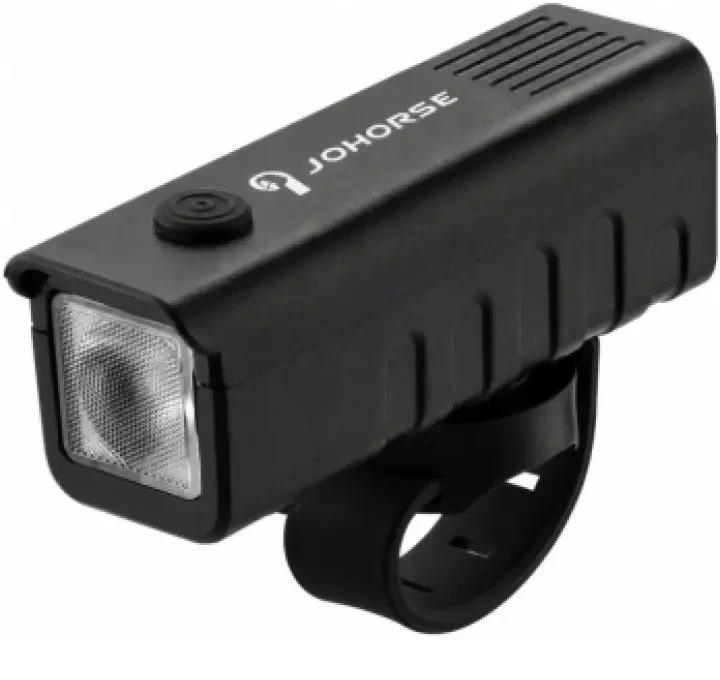 Piederums velosipēdiem iLike JOHORSE USB Rechargeable Bike Front Light 400LM LED Bicycle Headlight Dual Beam Aluminum Housing Baterija I CB-1810501 (4752192108014)