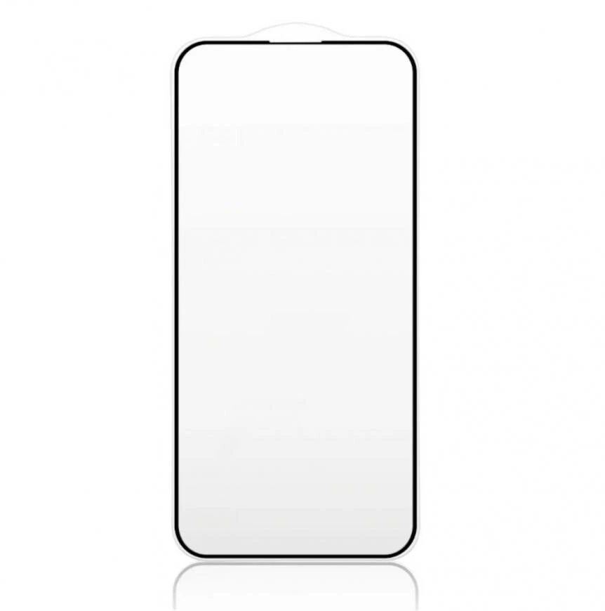 iLike Apsauginis stiklas Apple iPhone 13 / 13 Pro / 14 10D Edge Full Face & Juodas Frame 2.5D Hard Tempered Glass (ILK-10D-A1)
