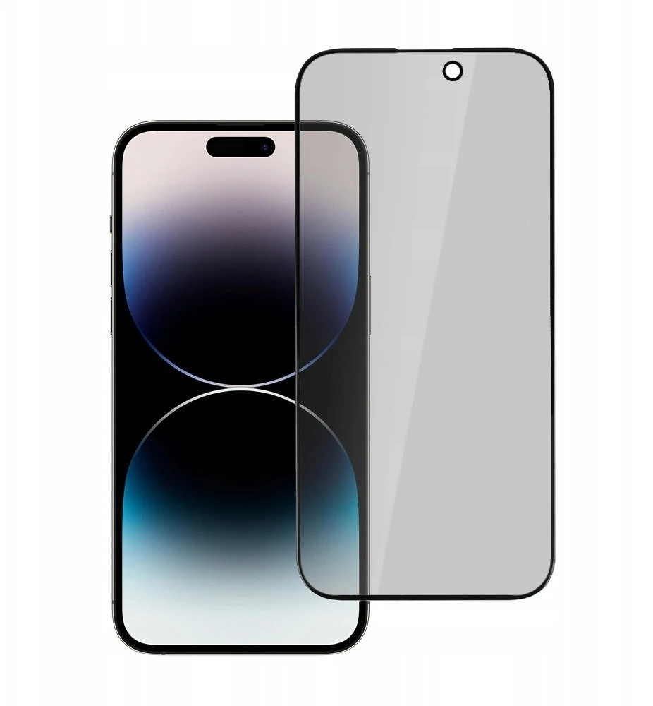 iLike Topt Apsauginis stiklas Privacy Glass skirtas Apple iPhone 16 Pro Juodas