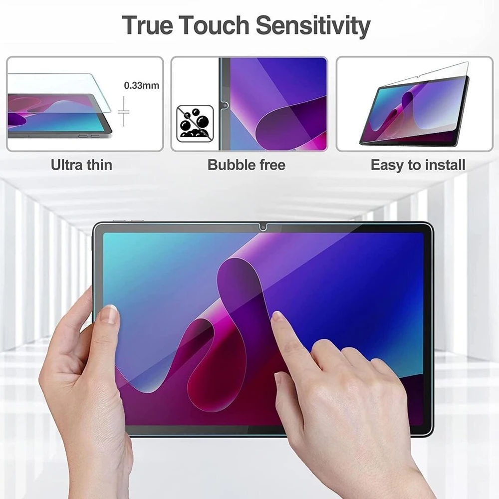 iLike 2.5D malas caurspīdīgais rūdītais stikls Lenovo Tab Plus 11.5'' TB351FU