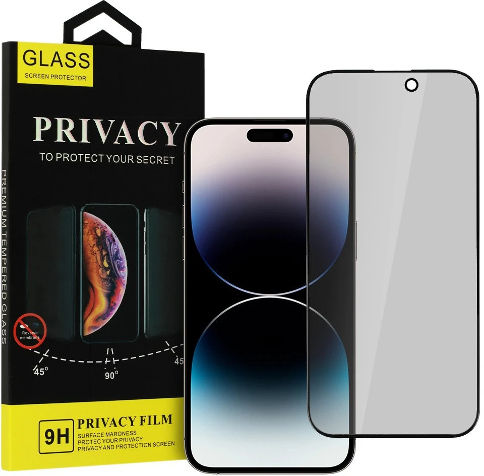 iLike Apsauginis stiklas Xiaomi 17 Pro Max Privacy Glass Juodas