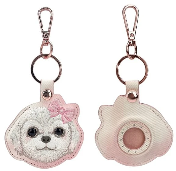 Dėklas Locator Nimmy New Big Eyed Pet 2.0 Dog rožinės spalvos