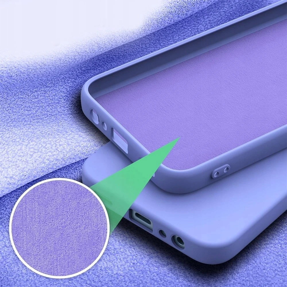 iLike Silikoninis dėklas Samsung Galaxy A15 4G / A15 5G alyvinis