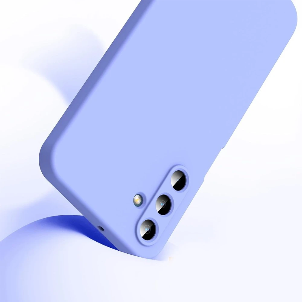 iLike Silikoninis dėklas Samsung Galaxy A15 4G / A15 5G alyvinis